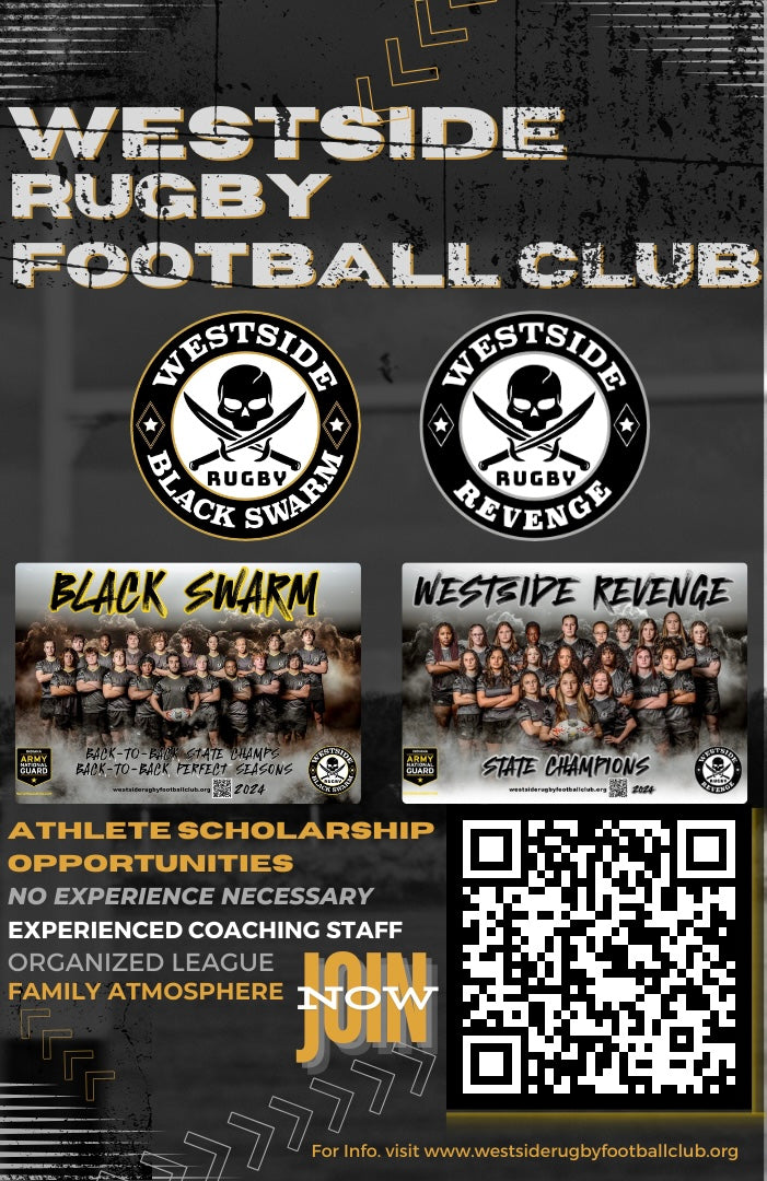 Westside Rugby Football Club Media Graphics