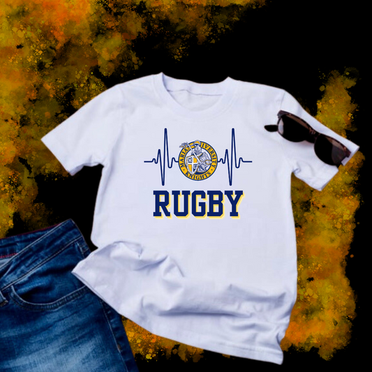 Marian University Heartbeat Rugby T-Shirt